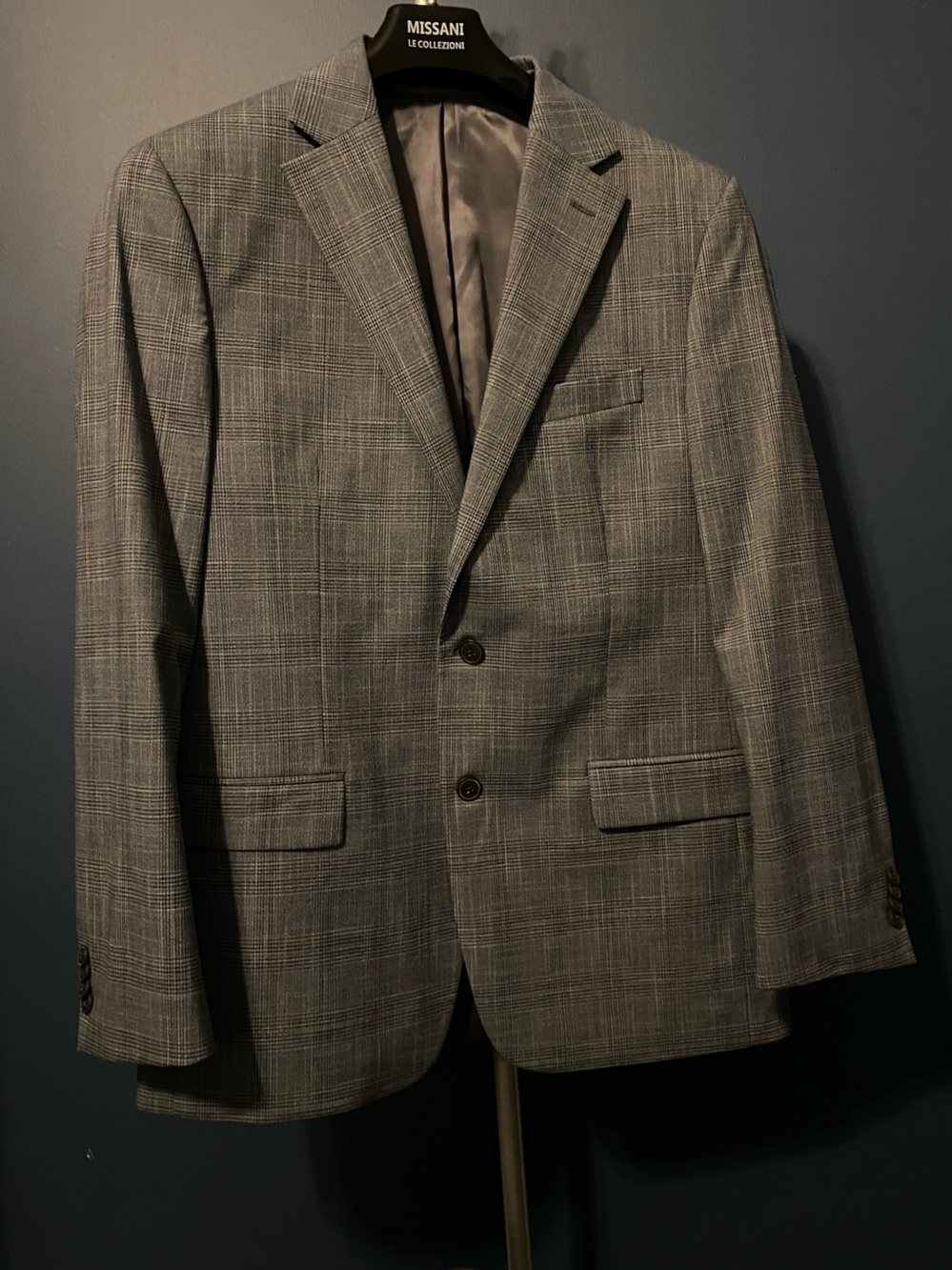 Michael Kors Gray Plaid Sport Coat